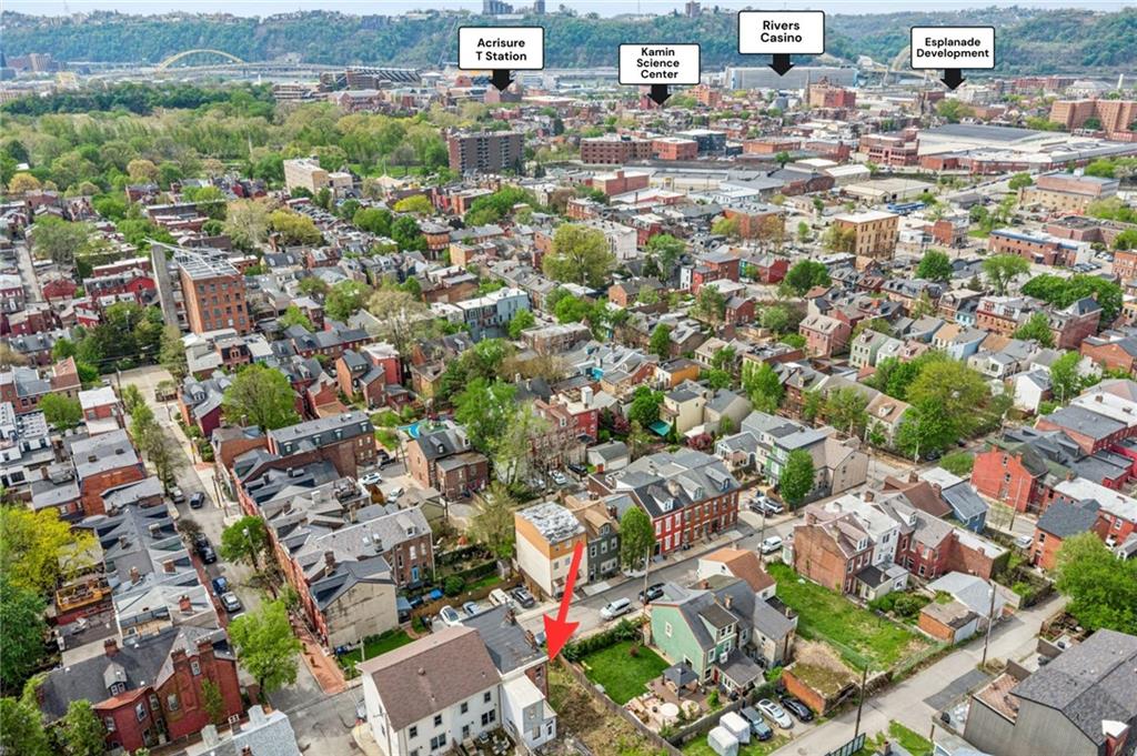 506 Armandale Street Pittsburgh, PA 15212 - Photo 6 of 9 an aerial view of residential houses with city view