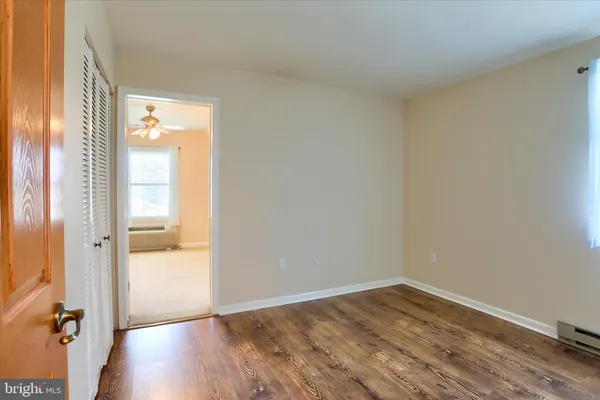 wooden floor in an empty room