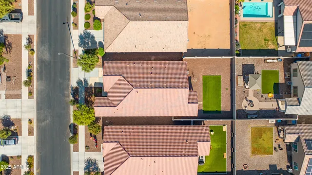 swimming pool view with outdoor seating