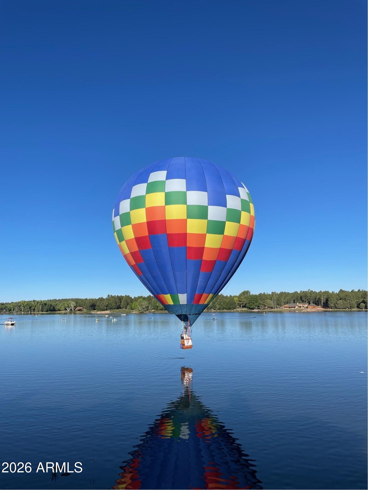 826 Pine Creek Circle Lakeside, AZ 85929 - Photo 50 of 68 a view of a pool in a patio with a lake view