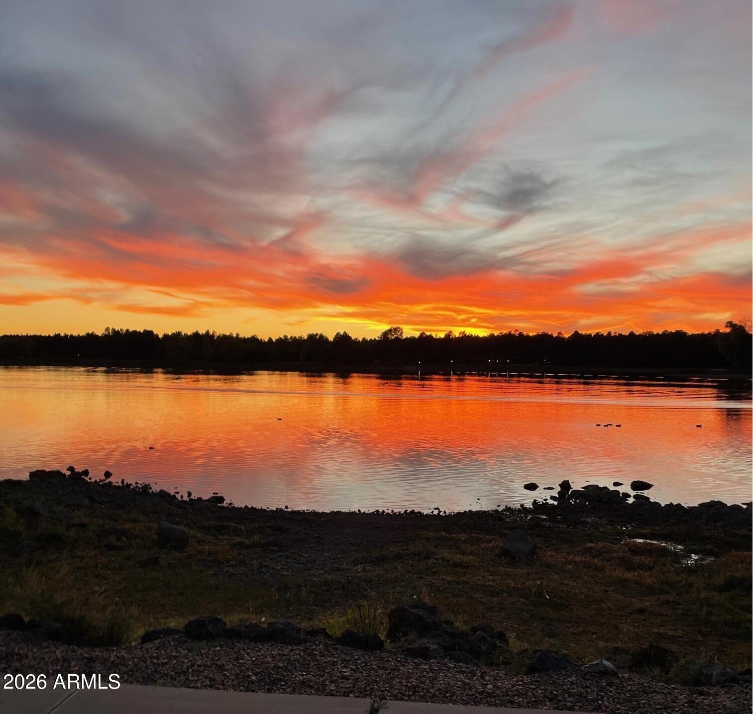 826 Pine Creek Circle Lakeside, AZ 85929 - Photo 51 of 68 a view of lake and mountain