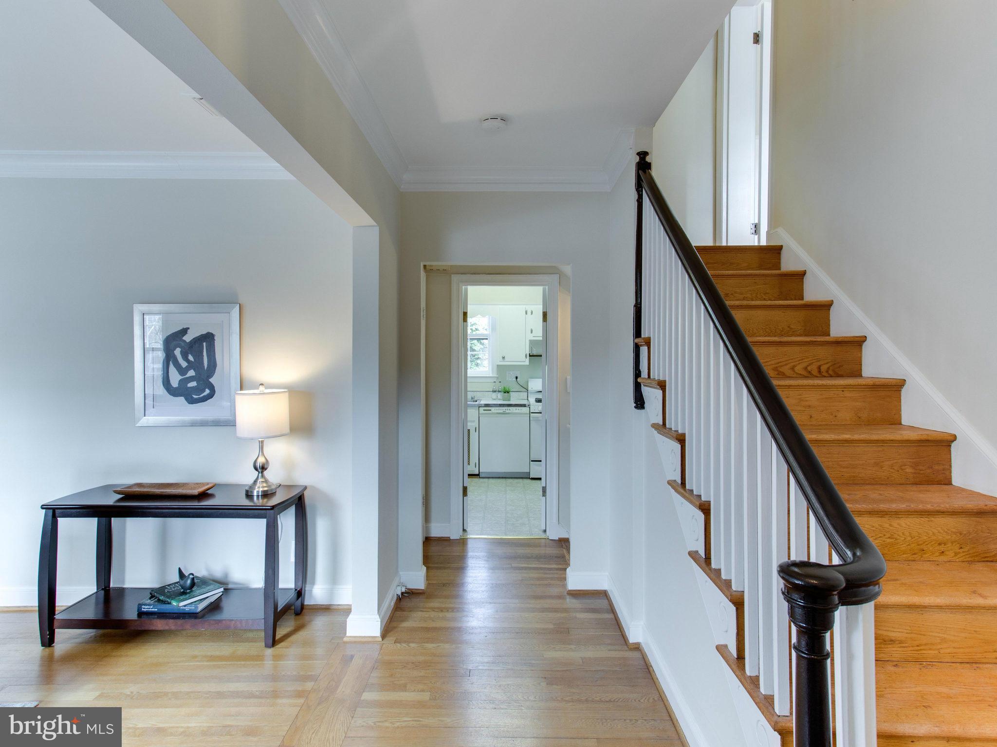 3373 Rittenhouse Street Northwest Washington, DC 20015 - Photo 2 of 14 Entry Hall