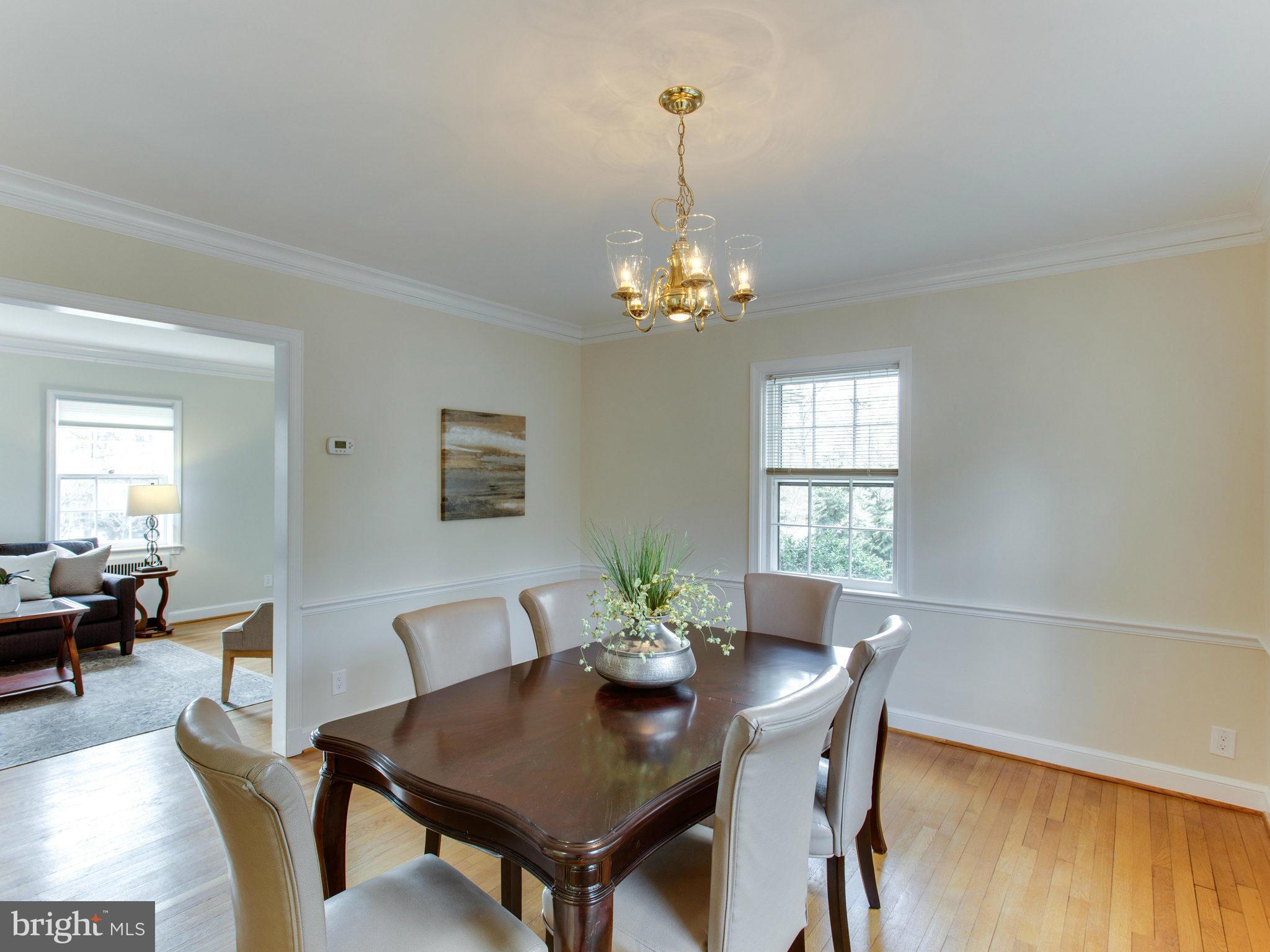 3373 Rittenhouse Street Northwest Washington, DC 20015 - Photo 5 of 14 Dining Room