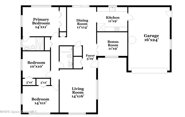 $2,280 | 1117 North Singleton Avenue, Titusville, FL 32796