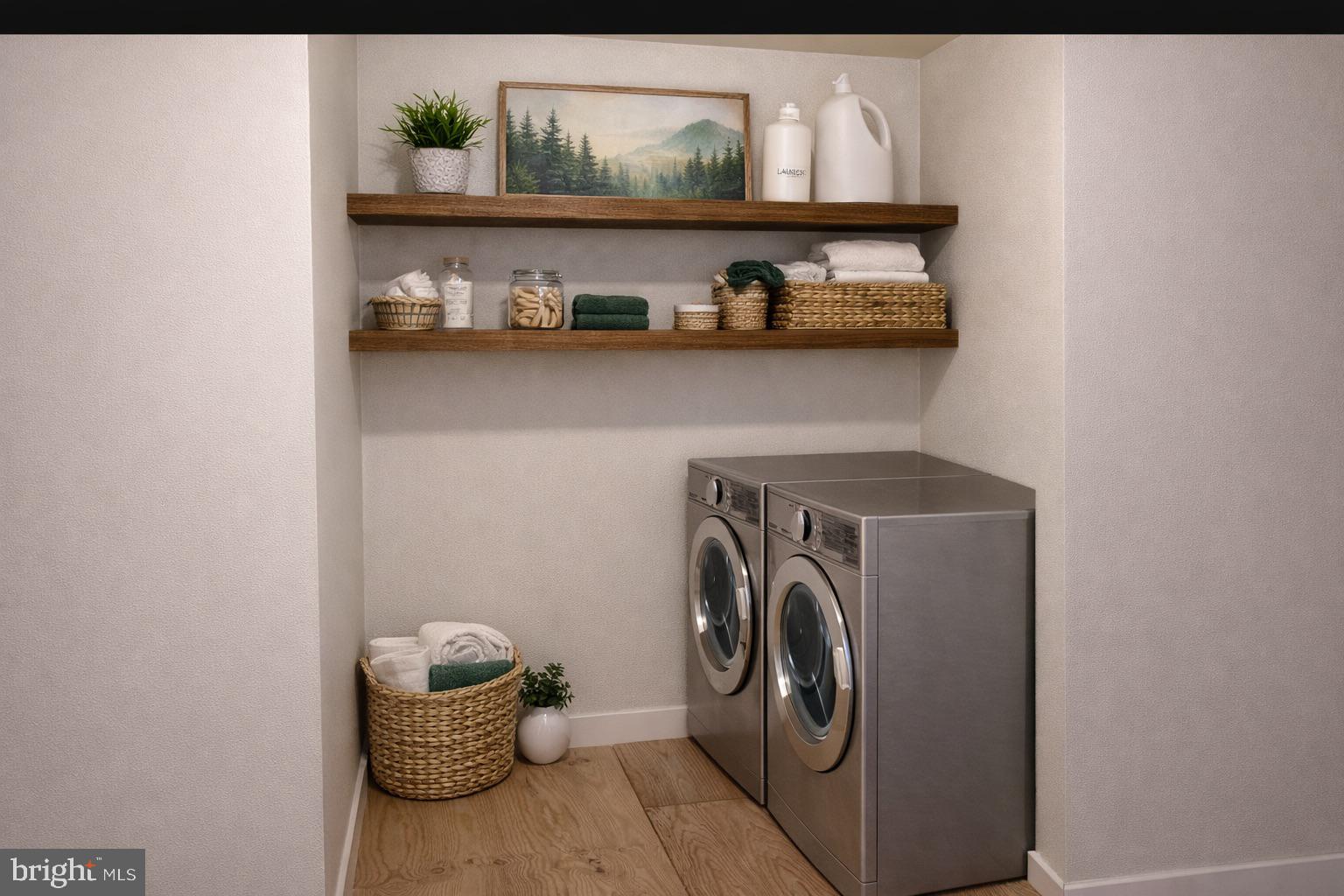 257 High Top Road Linden, VA 22642 - Photo 8 of 33 Main level laundry - photo similar - AI edit