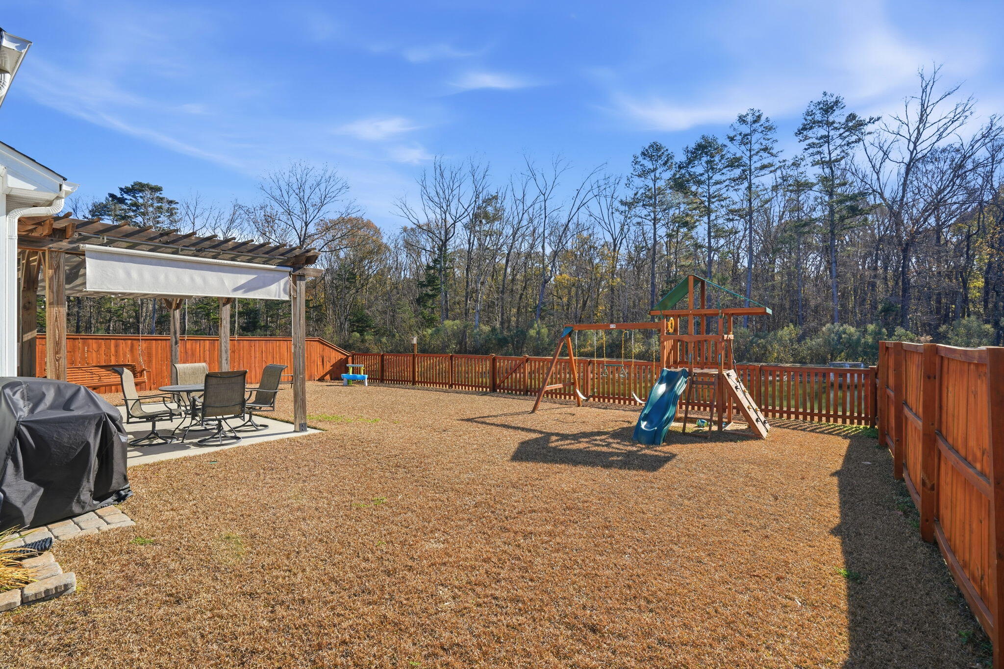158 Boots Branch Road Summerville, SC 29485 - Photo 38 of 49 spacious back yard