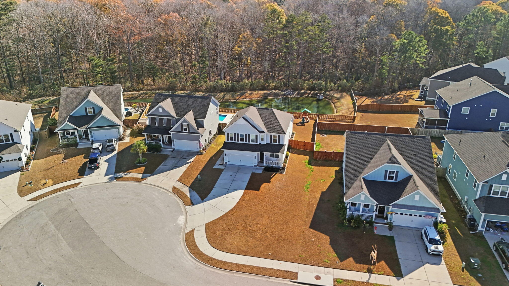 158 Boots Branch Road Summerville, SC 29485 - Photo 39 of 49 aerial view of house