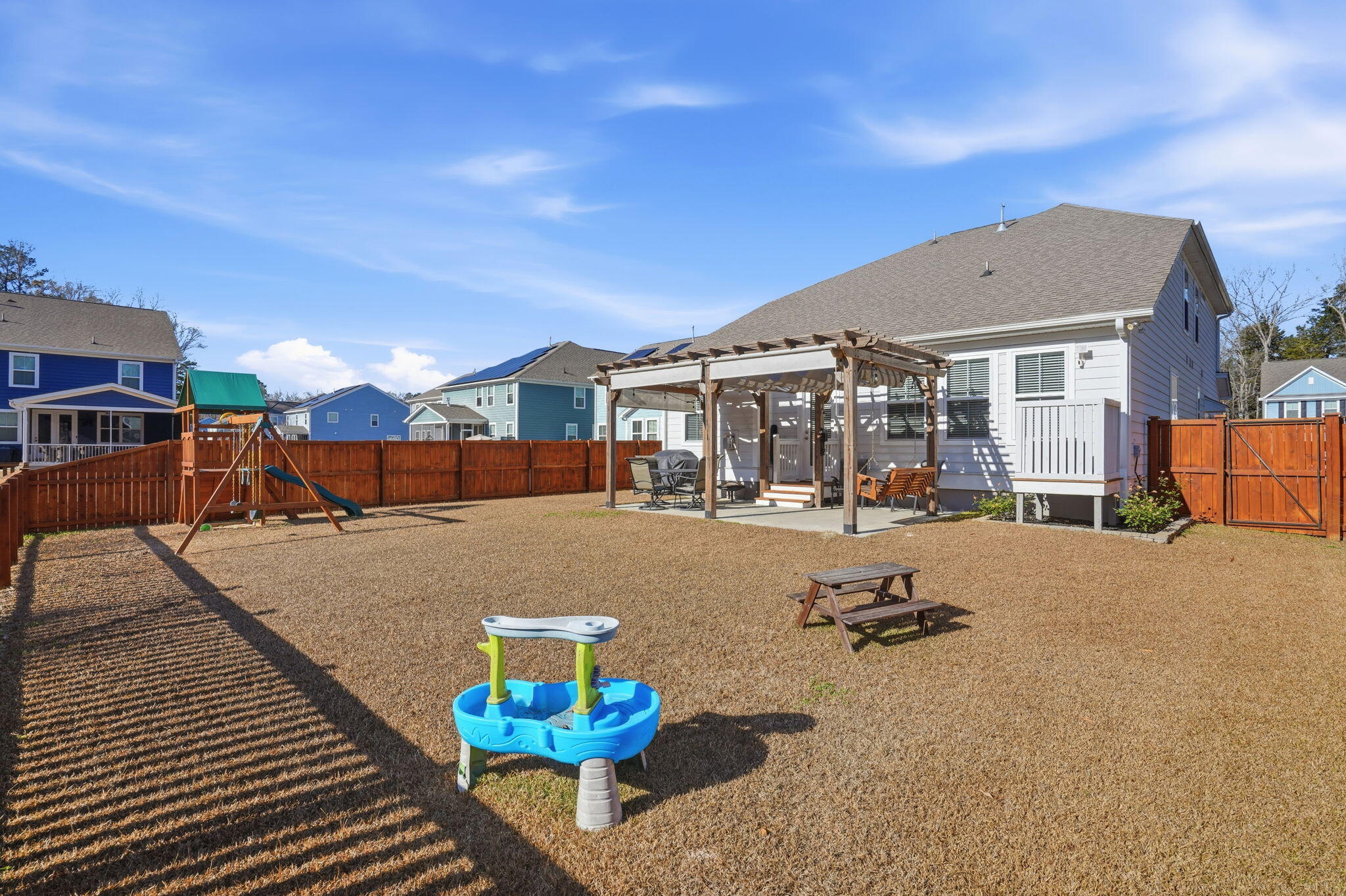 158 Boots Branch Road Summerville, SC 29485 - Photo 44 of 52 fenced in back yard