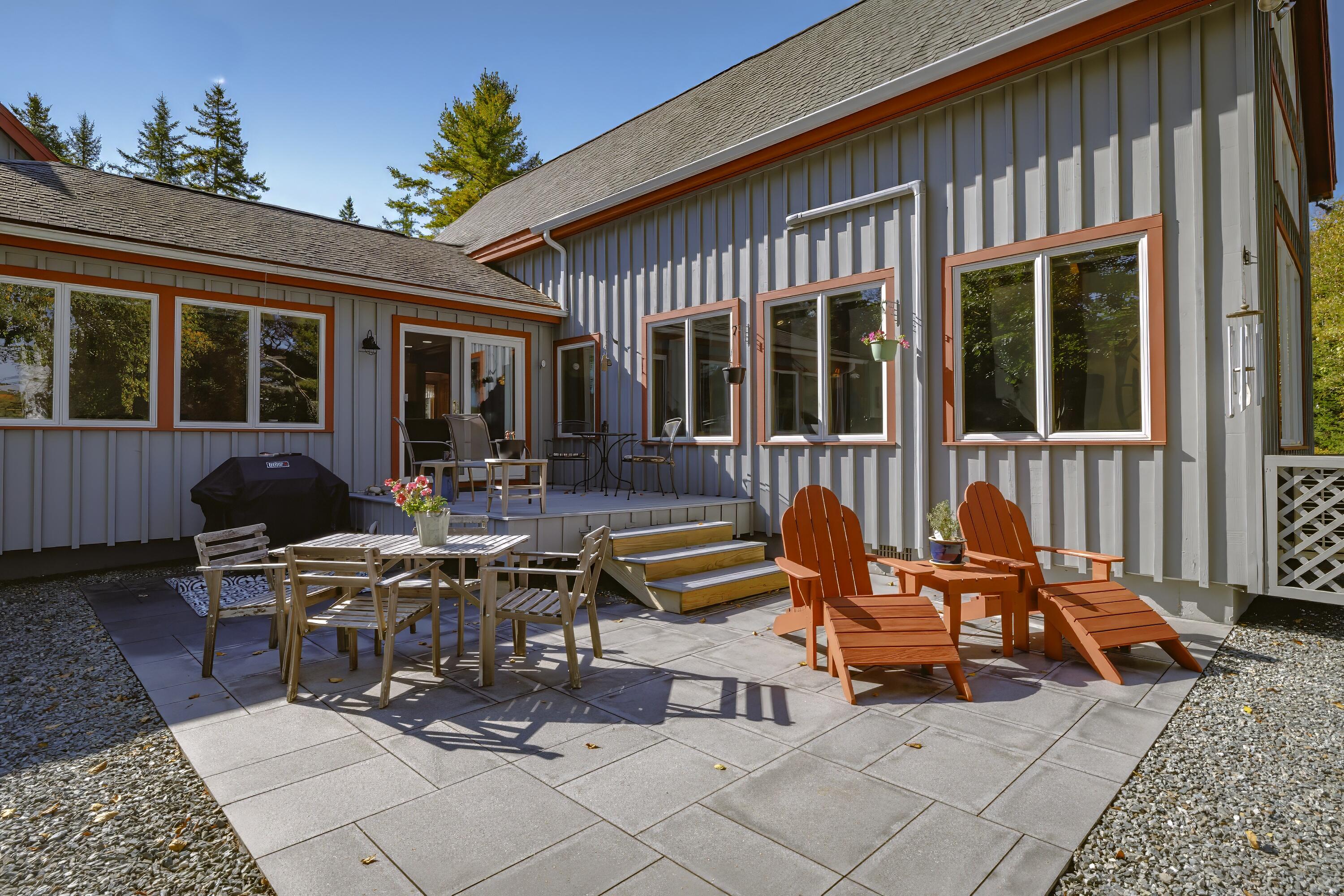 35 Brinton Road Sorrento, ME 04677 - Photo 68 of 104 Back deck & slate patio