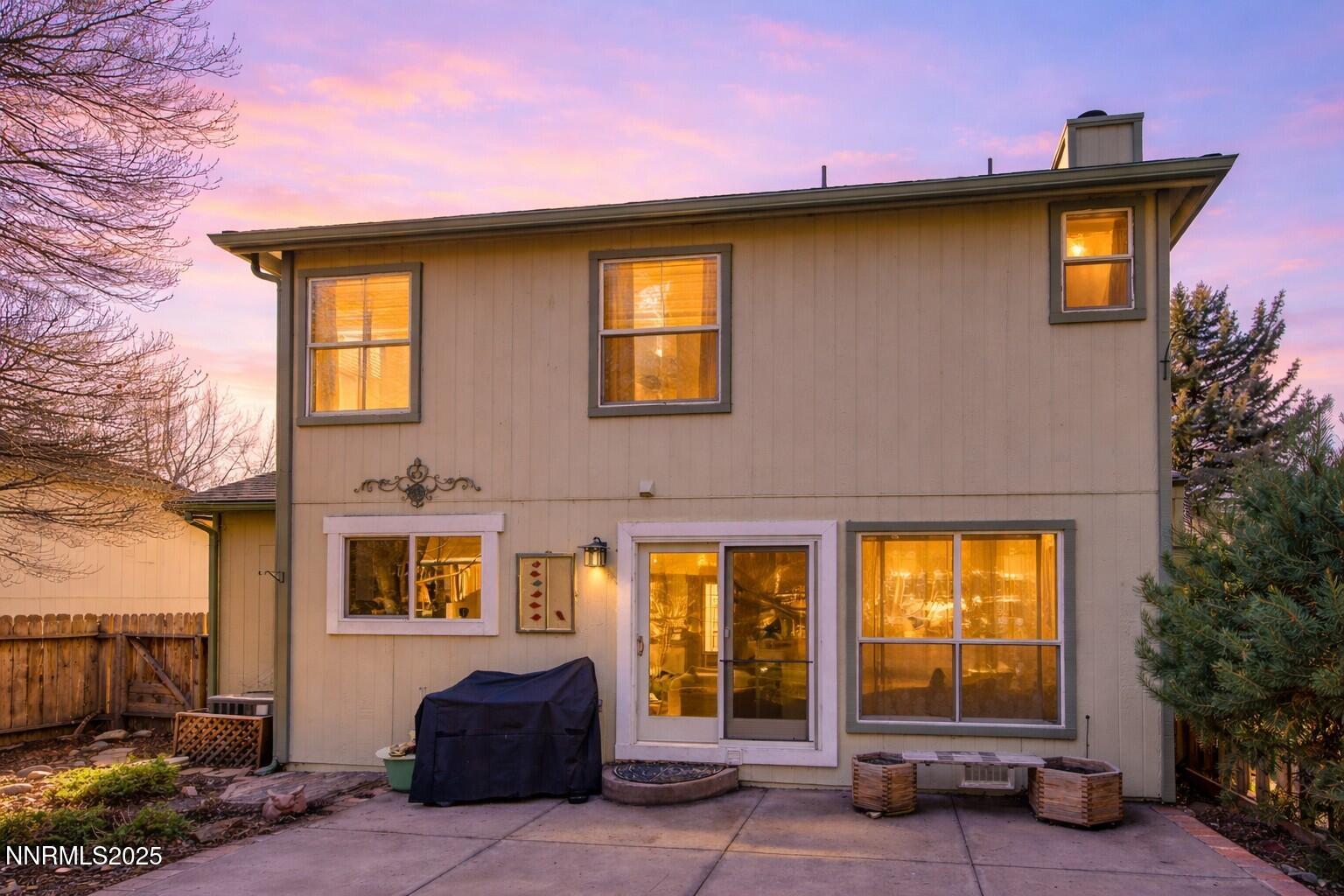 4761 Scenic Hill Circle Reno, NV 89523 - Photo 4 of 53 backyard twilight