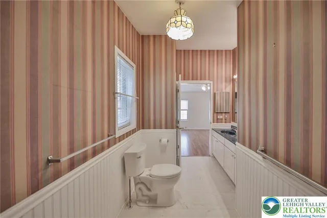 a very nice looking room with a large window