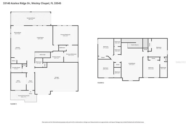 $549,000 | 33140 Azalea Ridge Drive, Wesley Chapel, FL 33545