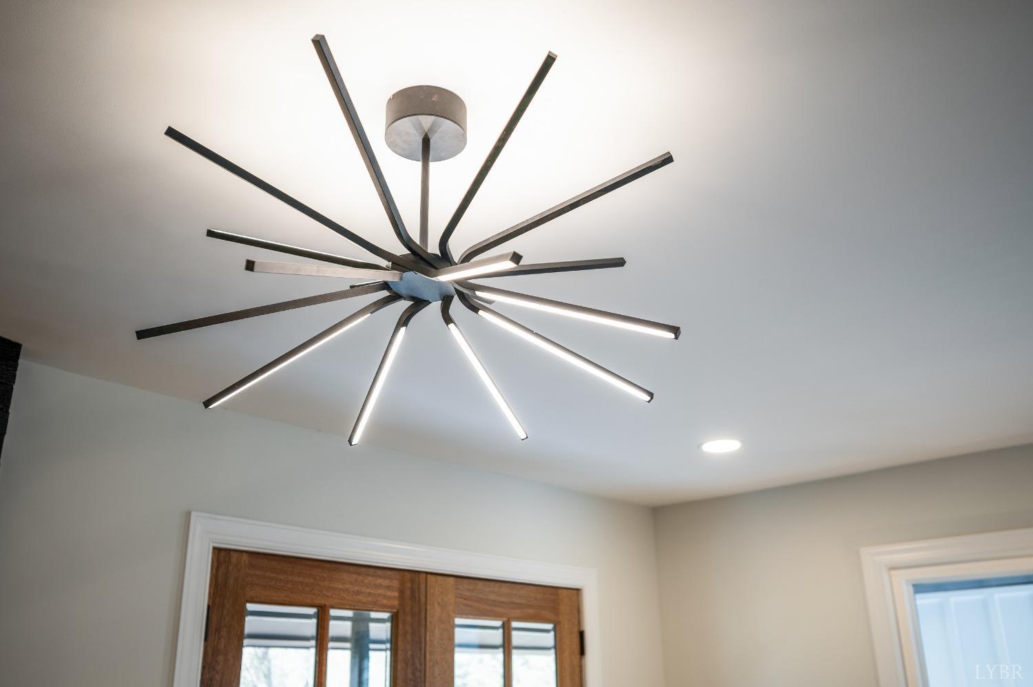 1761 Old Farm Road Lynchburg, VA 24503 - Photo 8 of 60 a view of a hallway with a ceiling fan