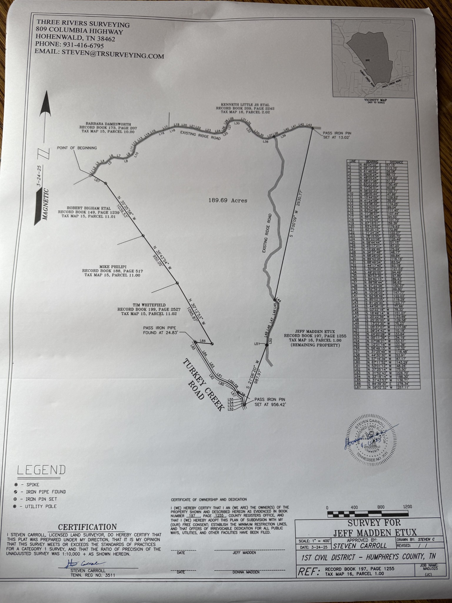 0 Turkey Creek Road Waverly, TN 37185 - Photo 17 of 26 a view of a glass door