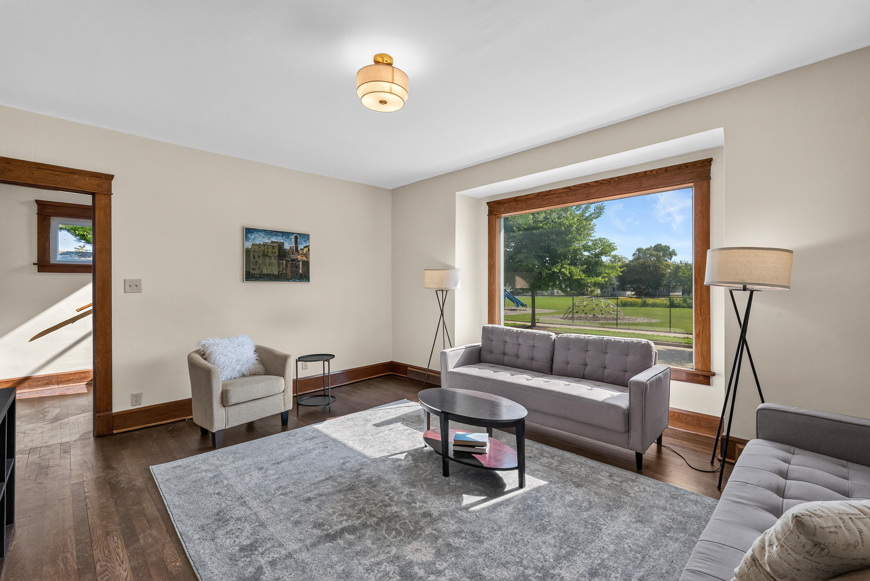 3600 Lindermann Avenue Racine, WI 53405 - Photo 2 of 24 Living room with huge picture window