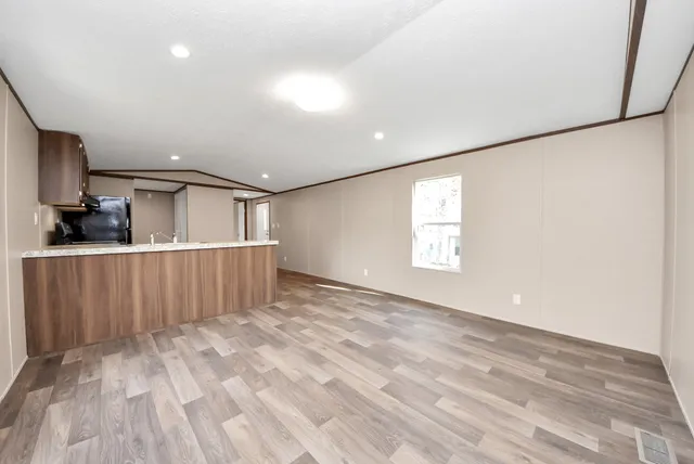 a view of a livingroom with a staircase