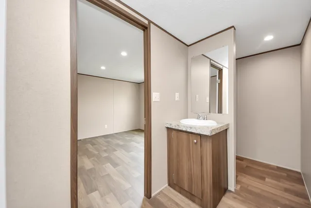 a view of livingroom with furniture and wooden floor