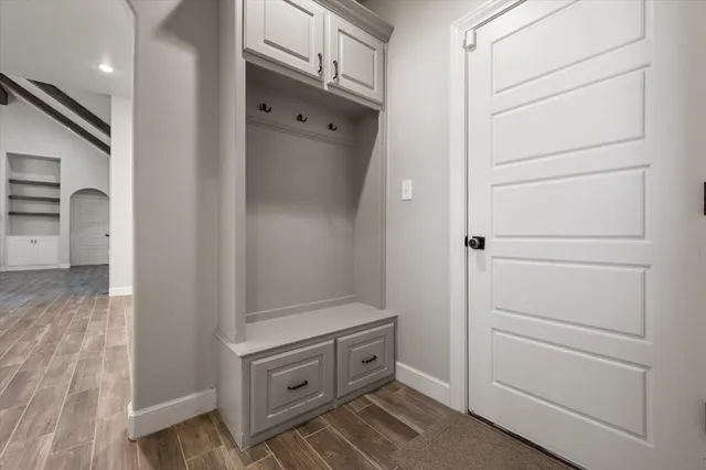 a view of walk in closet