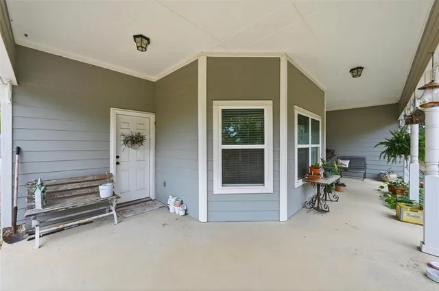a view of living room with hardwood