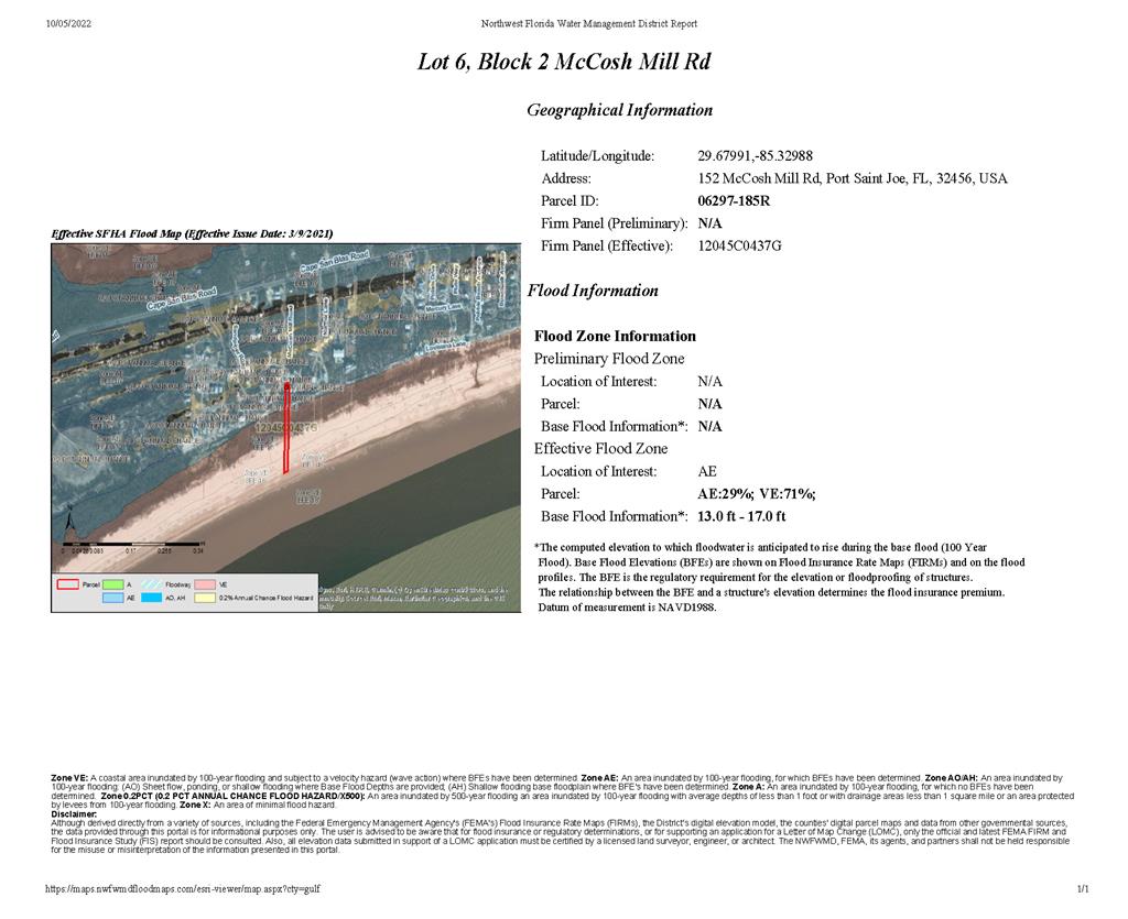 Lot 6 Mccosh Mill Rd Cape Port St. Joe, FL 32456 - Photo 27 of 50