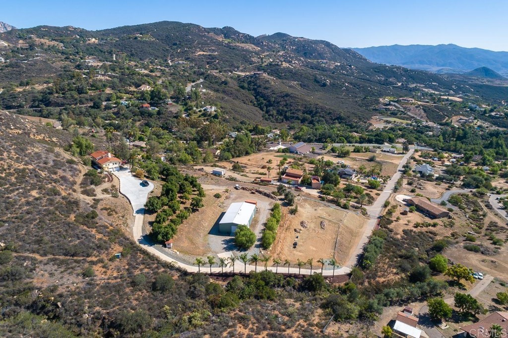 3291 Chaparral Heights Road Jamul, CA 91935 - Photo 2 of 30 an aerial view of residential house with outdoor space