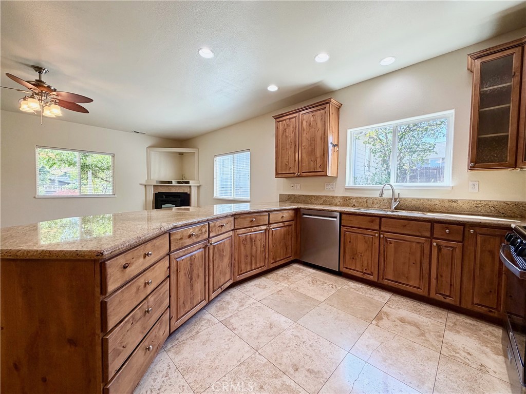 1037 Mark Twain Road Angels Camp, CA 95222 - Photo 16 of 52 a large kitchen with a large window
