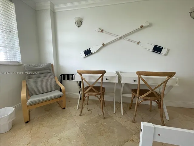 a view of a livingroom and dining room