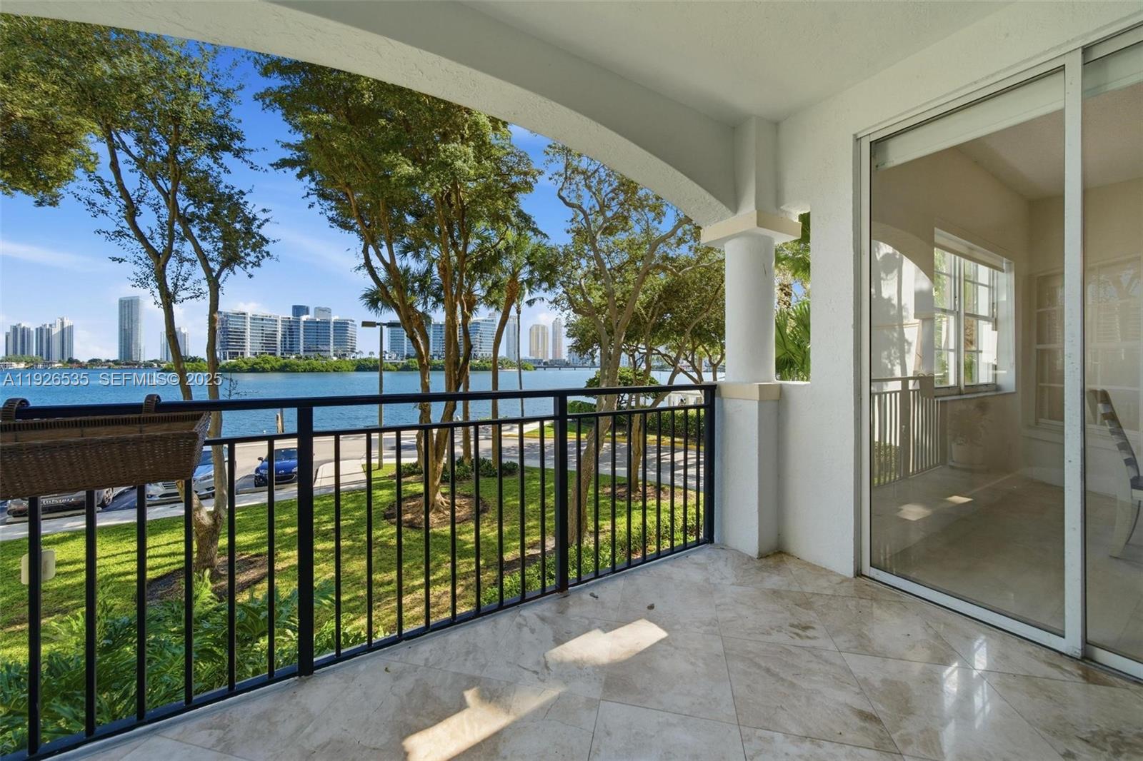 3255 Northeast 184th Street, Unit 12210 Aventura, FL 33160 - Photo 10 of 17 a view of a balcony