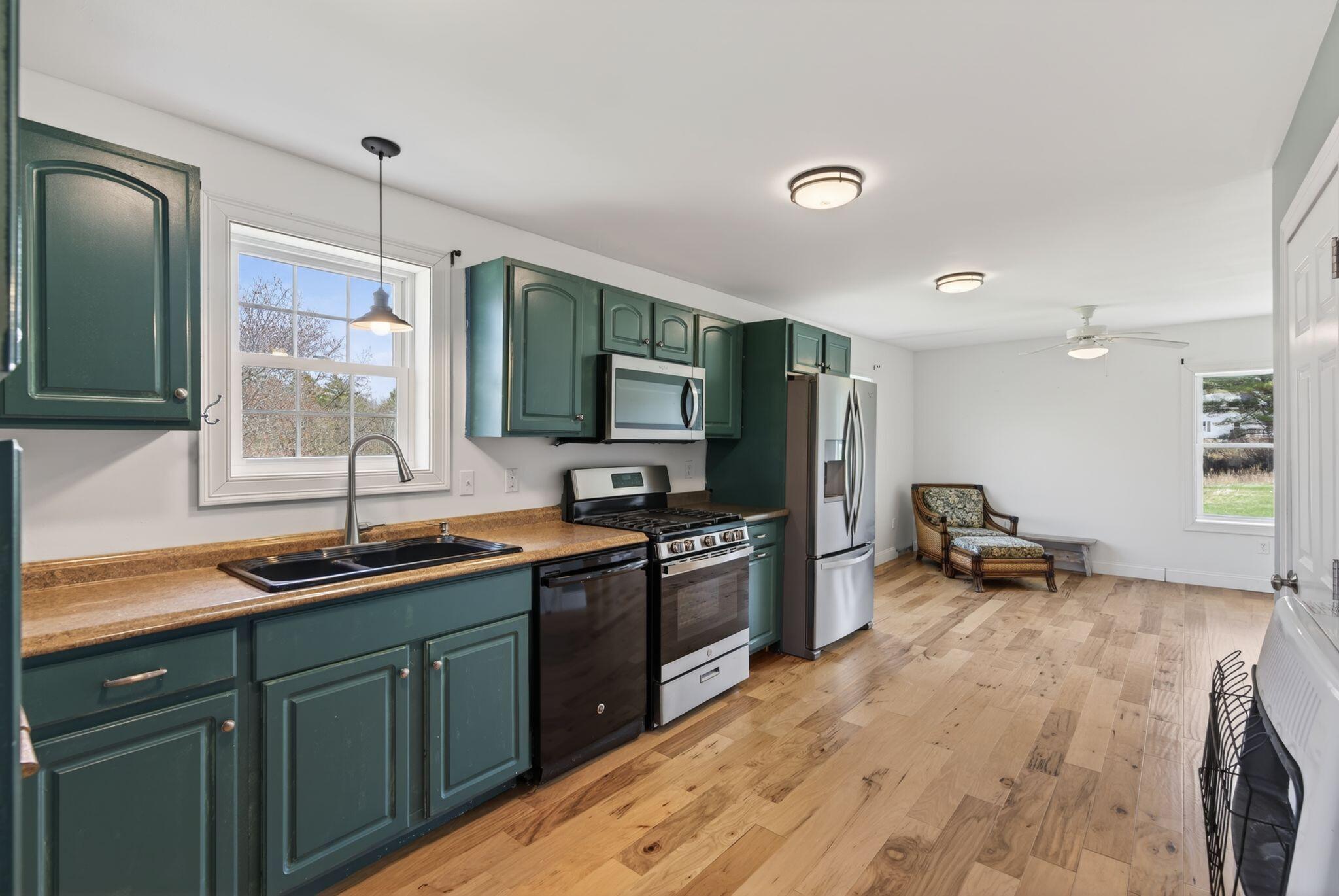 1228 Long Plains Road Buxton, ME 04093 - Photo 50 of 92 First floor apartment kitchen