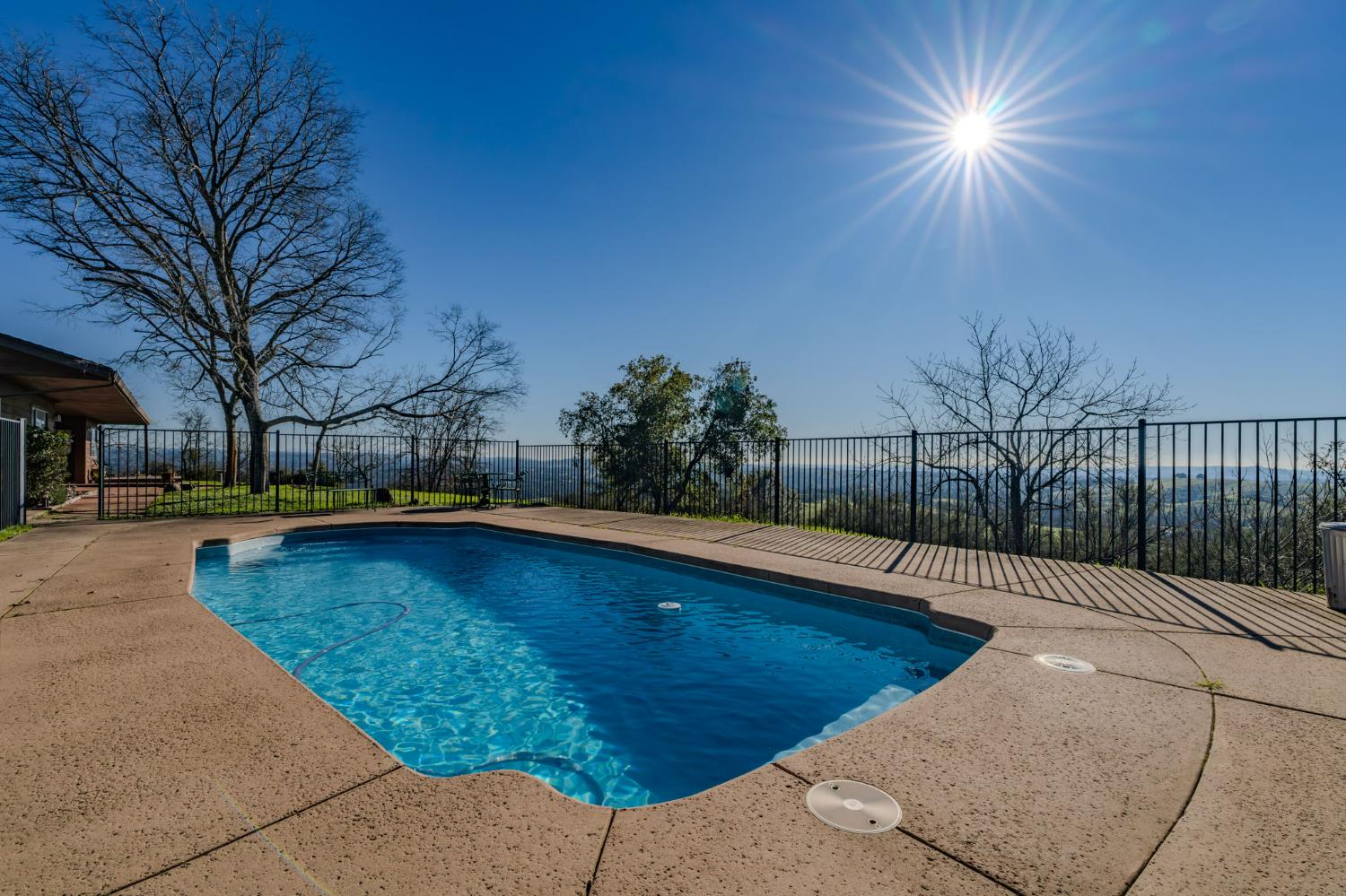 14899 Patton Road Plymouth, CA 95669 - Photo 32 of 52 Fenced Inground Fiberglass Pool