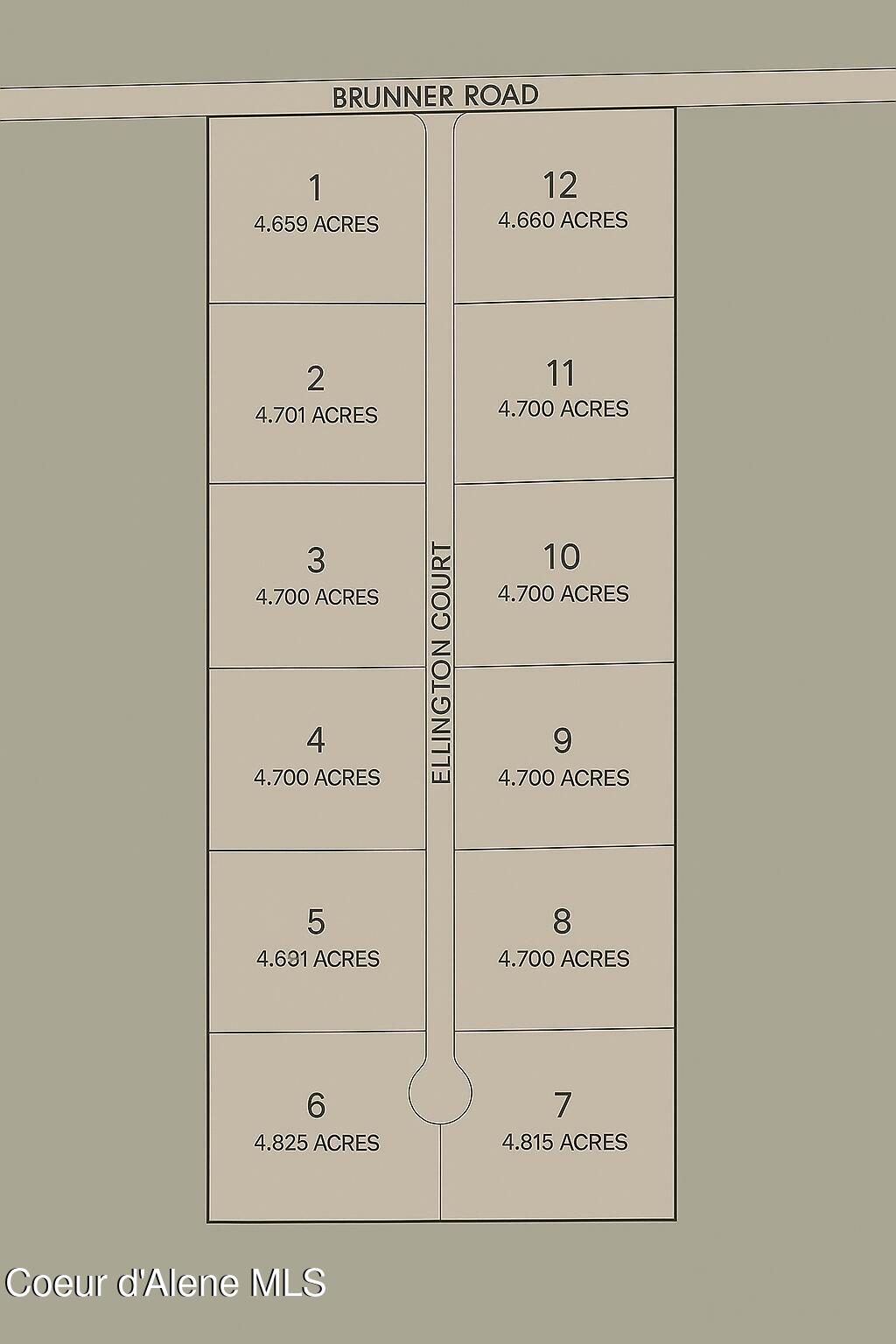 5 Ellington Court Rathdrum, ID 83858 - Photo 24 of 25 plat map