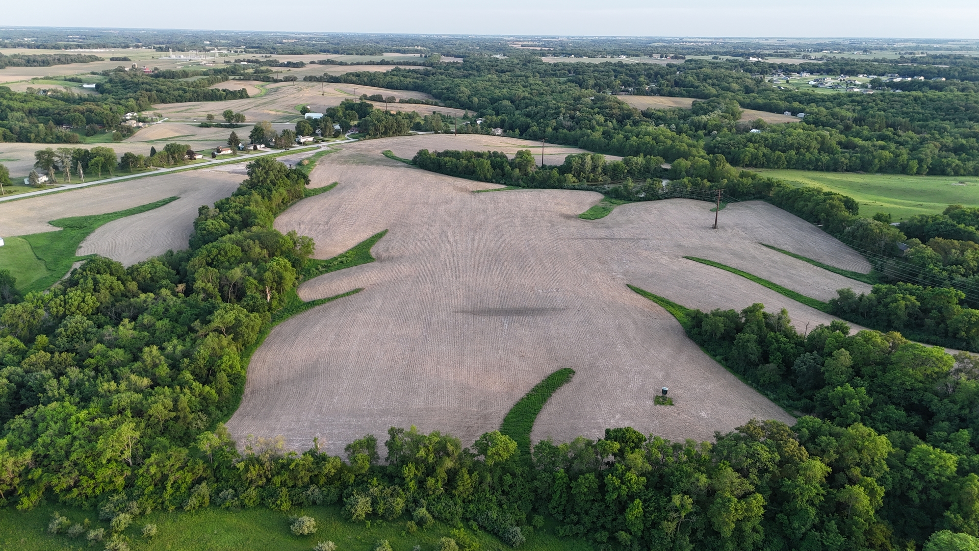 0 Ridgewood Road Milan, IL 61264 - Photo 24 of 43 an aerial view of a house with a garden