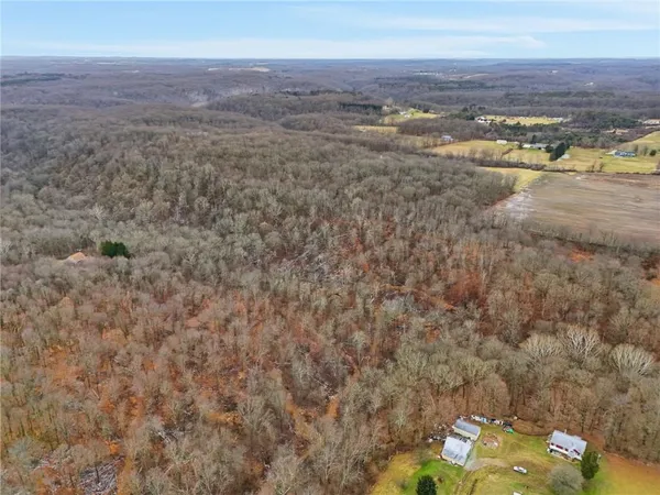a view of a city with an ocean