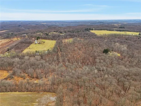 a view of an outdoor space and mountain view