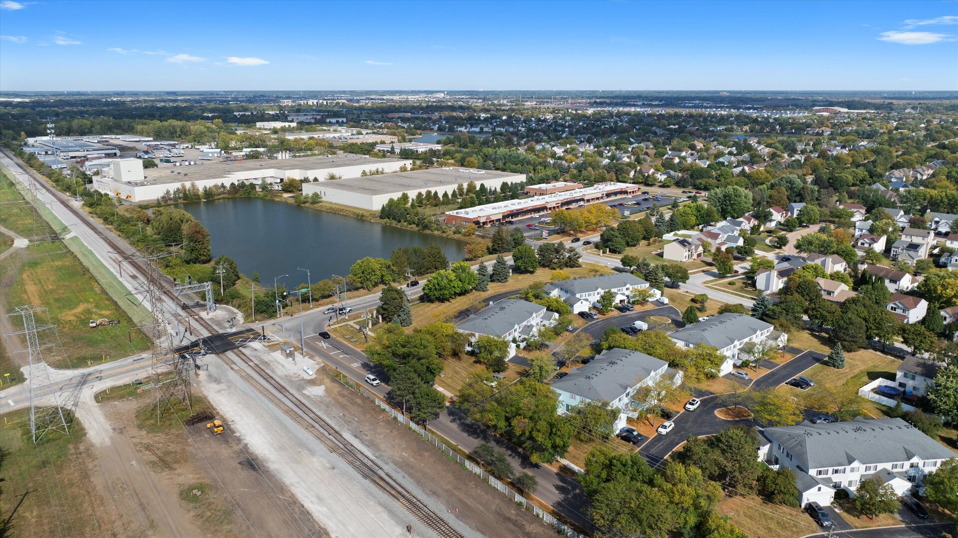 1334 Normantown Road Naperville, IL 60564 - Photo 15 of 19 an aerial view of residential houses with outdoor space