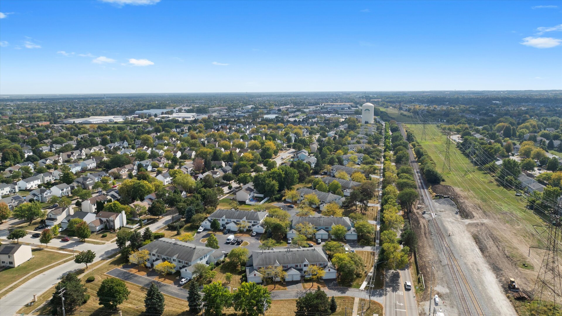 1334 Normantown Road Naperville, IL 60564 - Photo 16 of 19 an aerial view of multiple house