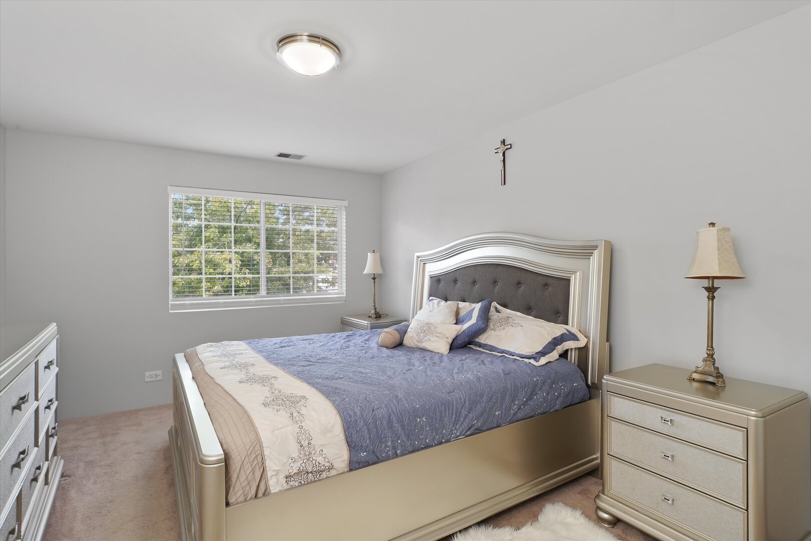 1334 Normantown Road Naperville, IL 60564 - Photo 10 of 19 a bedroom with a bed and a window