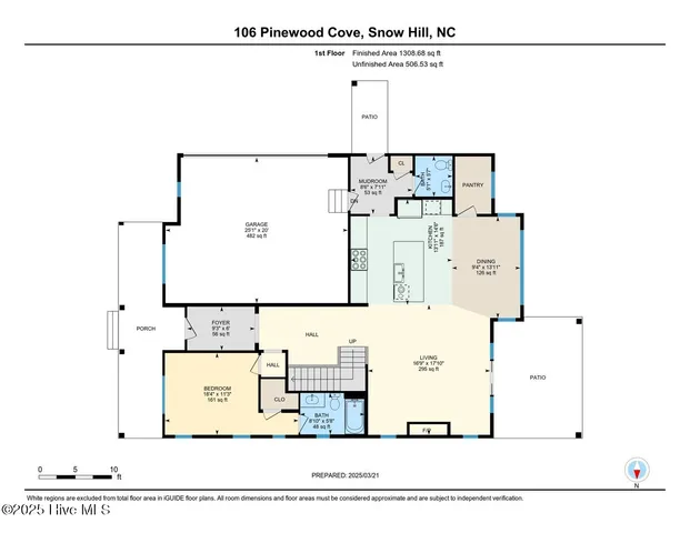 $639,900 | 106 Pinewood Cove, Snow Hill, NC 28580