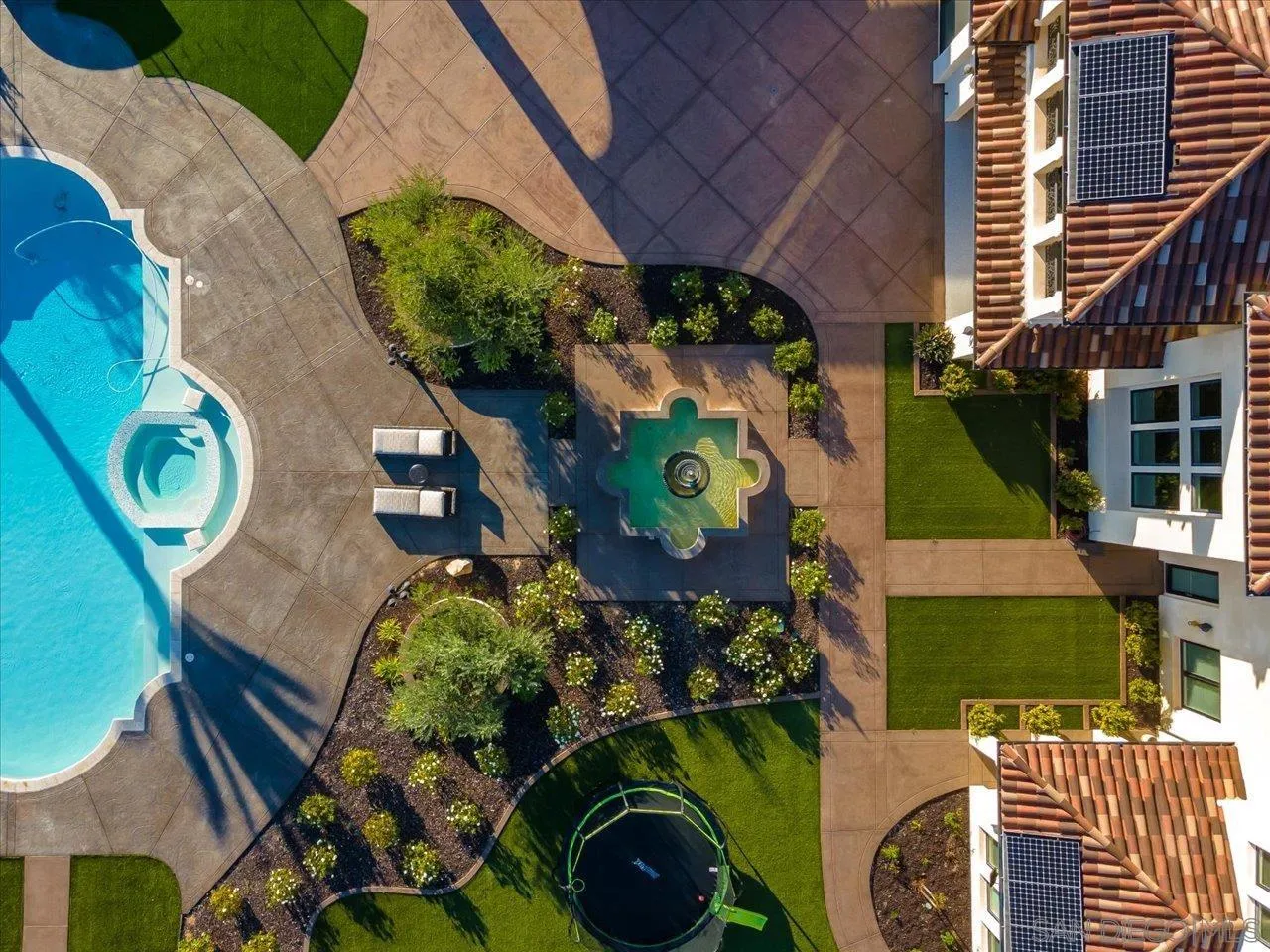 14445 Cheyenne Trail Poway, CA 92064 - Photo 52 of 62 an aerial view of a house with a swimming pool