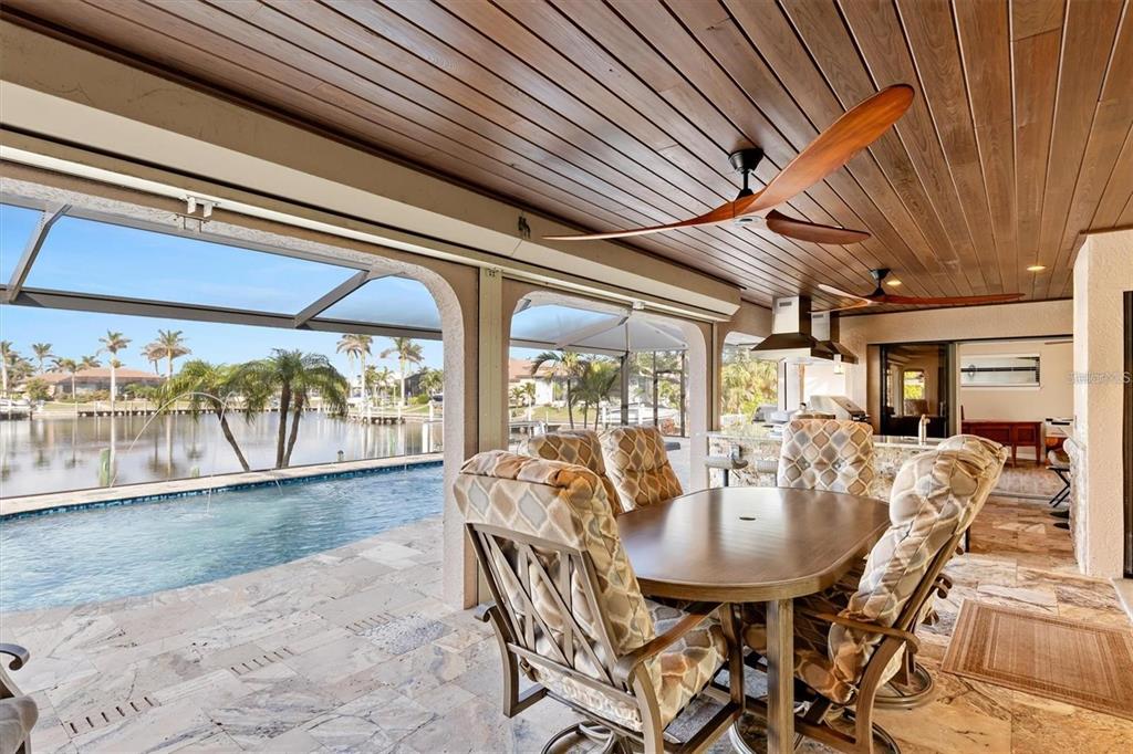 1701 Casey Key Drive Punta Gorda, FL 33950 - Photo 49 of 58 a view of a dining room with furniture window and outside view