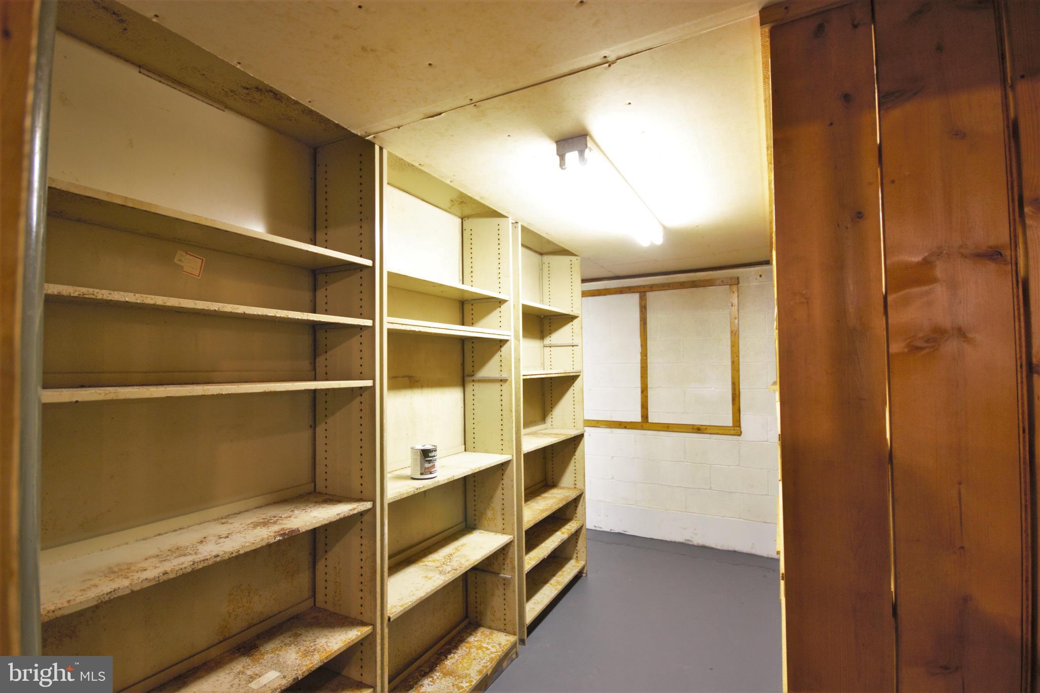 1240 Annapolis Road Odenton, MD 21113 - Photo 19 of 24 Basement storage shelves