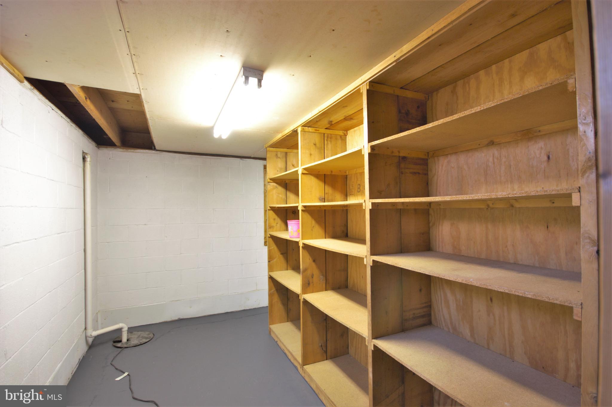 1240 Annapolis Road Odenton, MD 21113 - Photo 20 of 24 Basement storage shelves