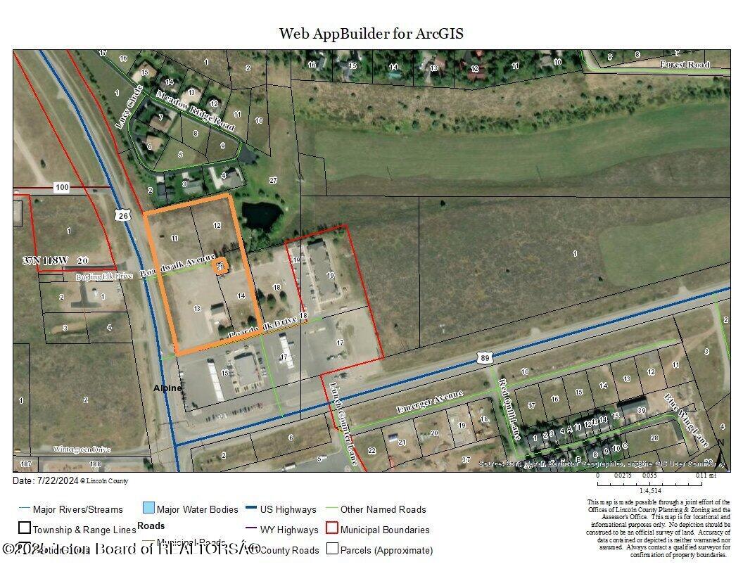 50 Highway 26 Alpine, WY 83128 - Photo 9 of 9 Boardwalk Site Map
