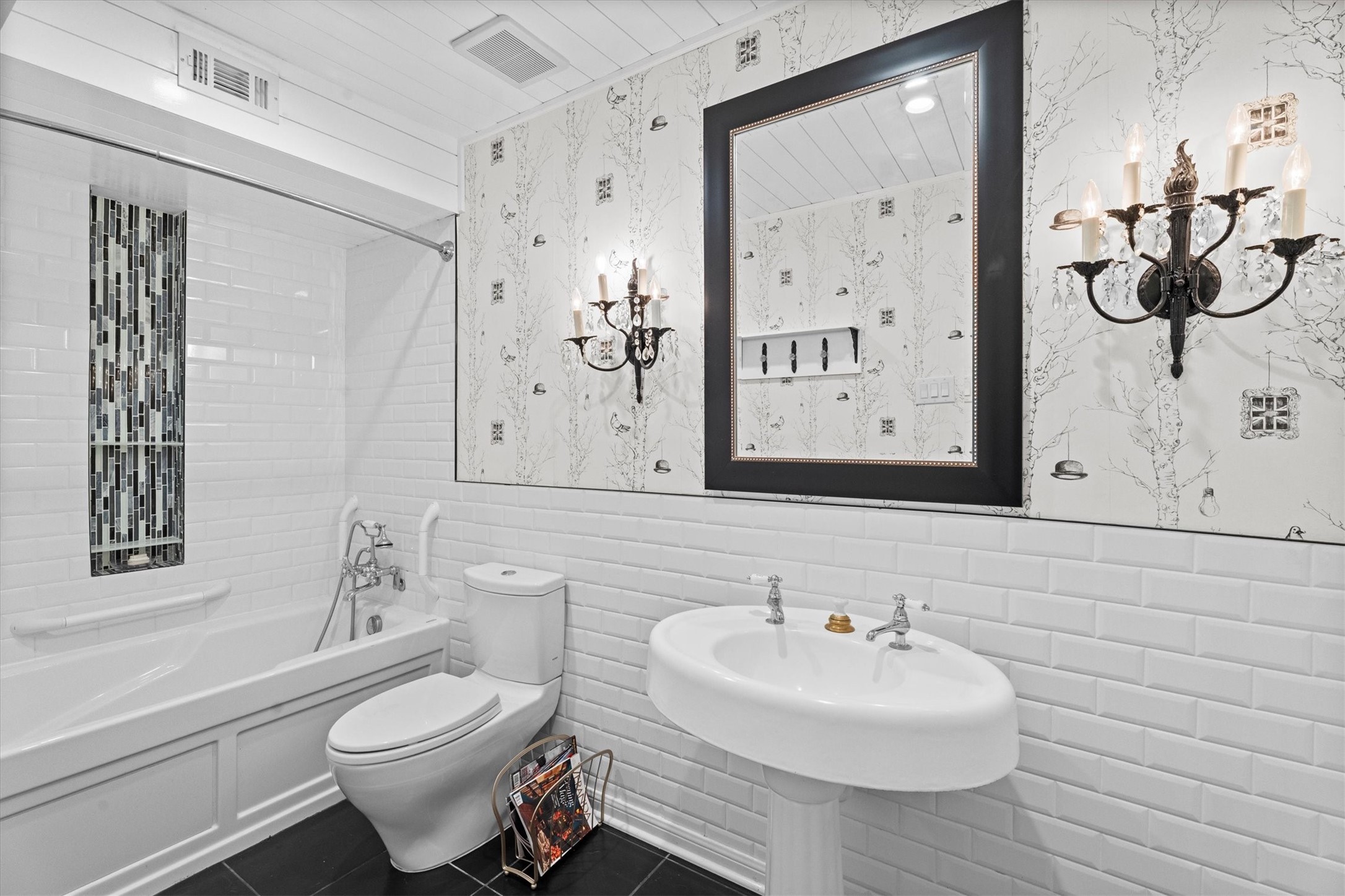 25319 Old Carriage Lane Spring, TX 77373 - Photo 26 of 35 a bathroom with a sink mirror and toilet
