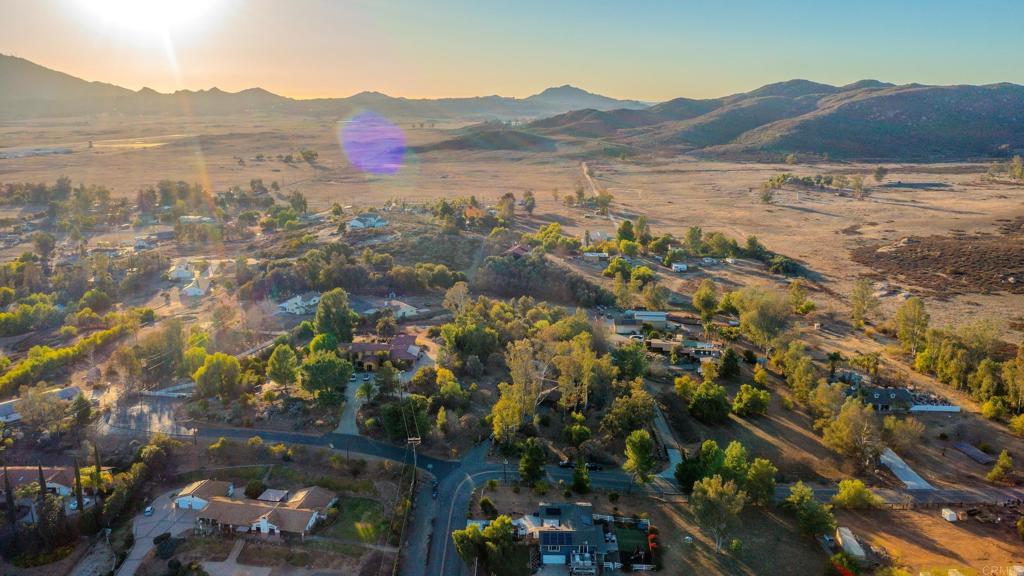 1002 Summer Glen Road Ramona, CA 92065 - Photo 40 of 40 an aerial view of residential house and green space
