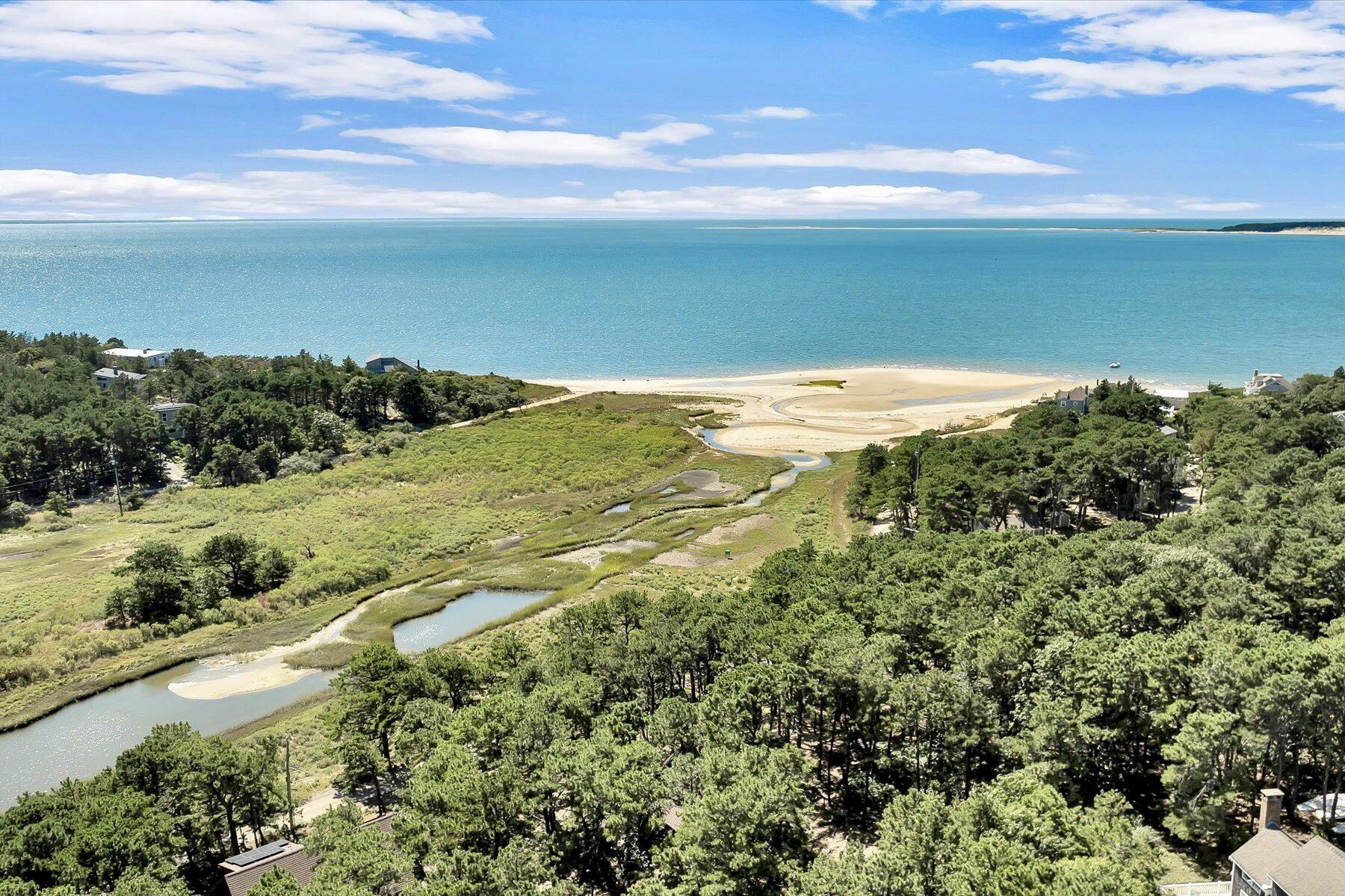 45 Indian Neck Road Wellfleet, MA 02667 - Photo 18 of 68 a view of an ocean and beach