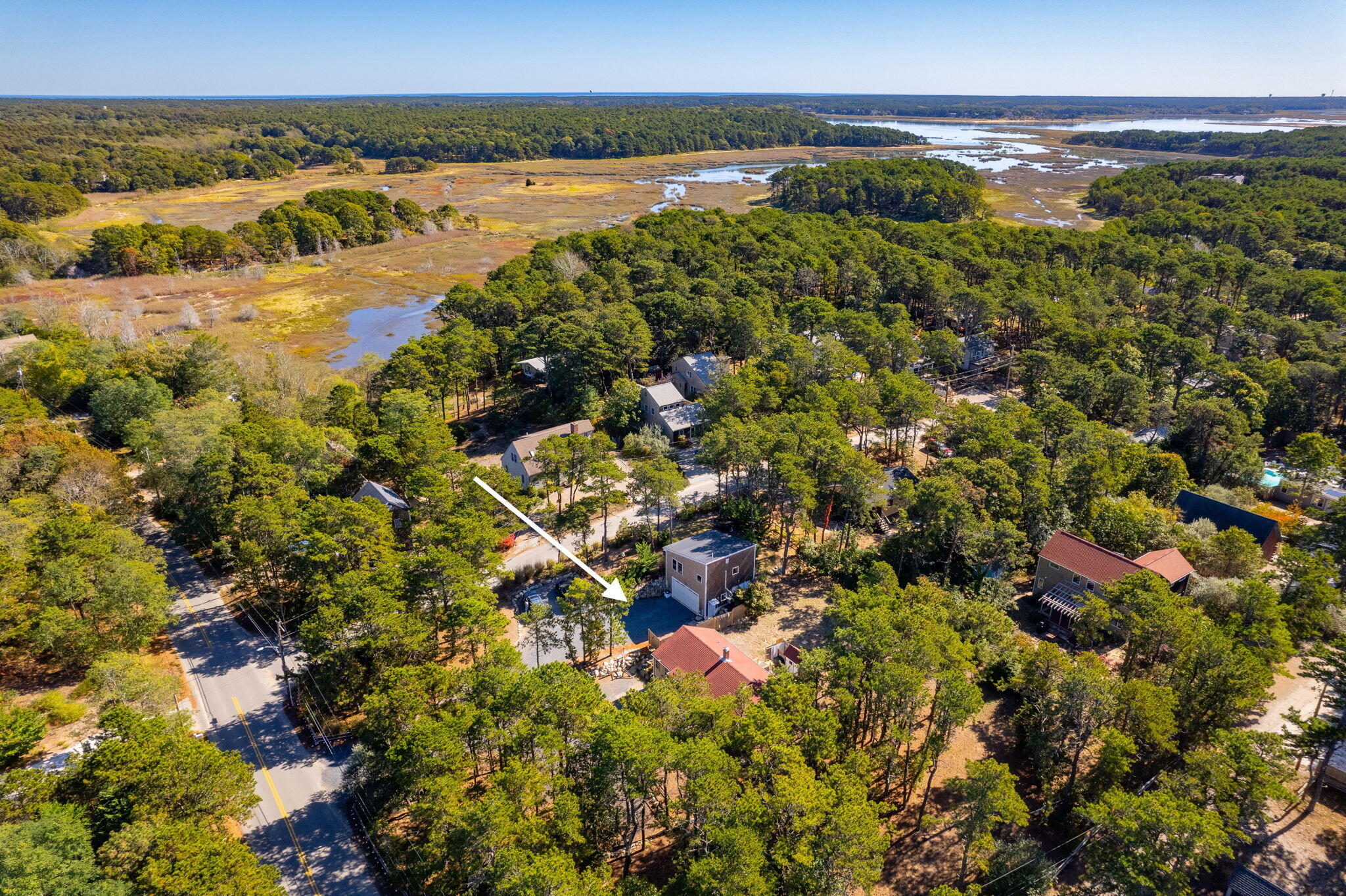 45 Indian Neck Road Wellfleet, MA 02667 - Photo 51 of 68 a view of a city