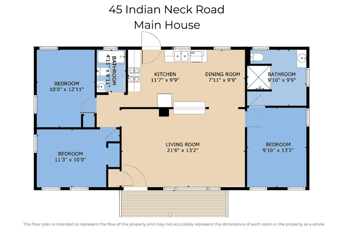 45 Indian Neck Road Wellfleet, MA 02667 - Photo 66 of 68 45IndianNeck-MainHouse-Floorplan