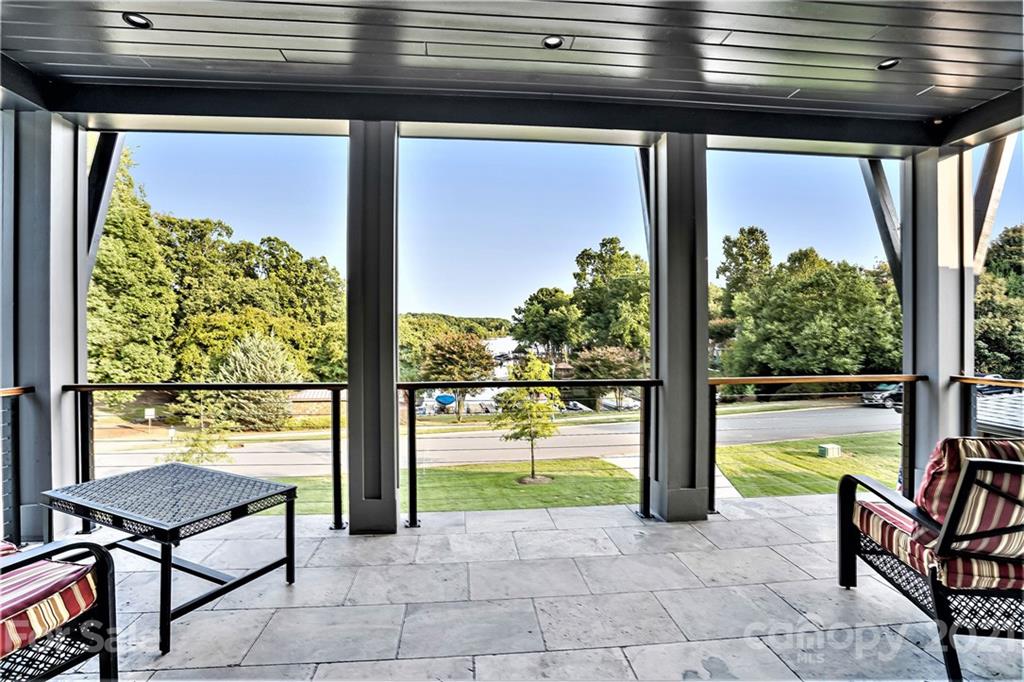 19053 Double Eagle Drive Cornelius, NC 28031 - Photo 35 of 43 a view of a porch with furniture