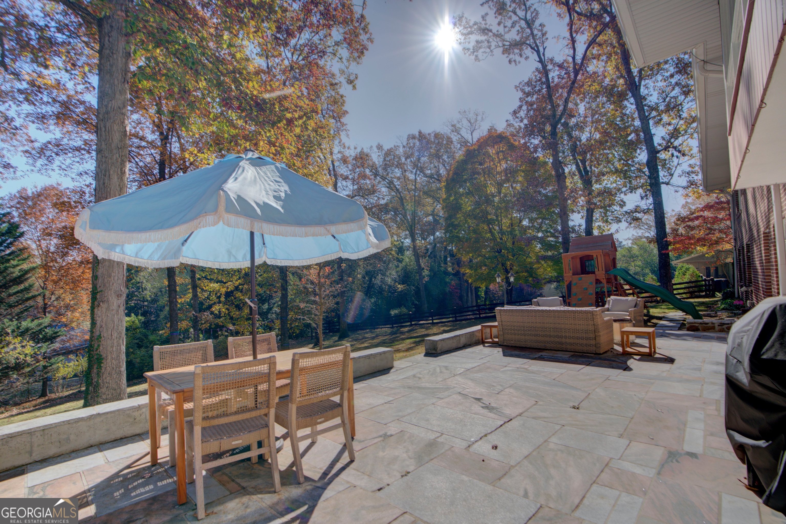 17 Crestwood Drive Rome, GA 30165 - Photo 35 of 36 a view of backyard with seating area and green space